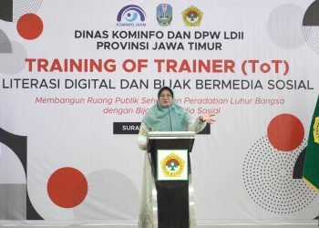 Mewujudkan Ruang Digital yang Sehat, LDII Menggelar TOT Literasi Digital